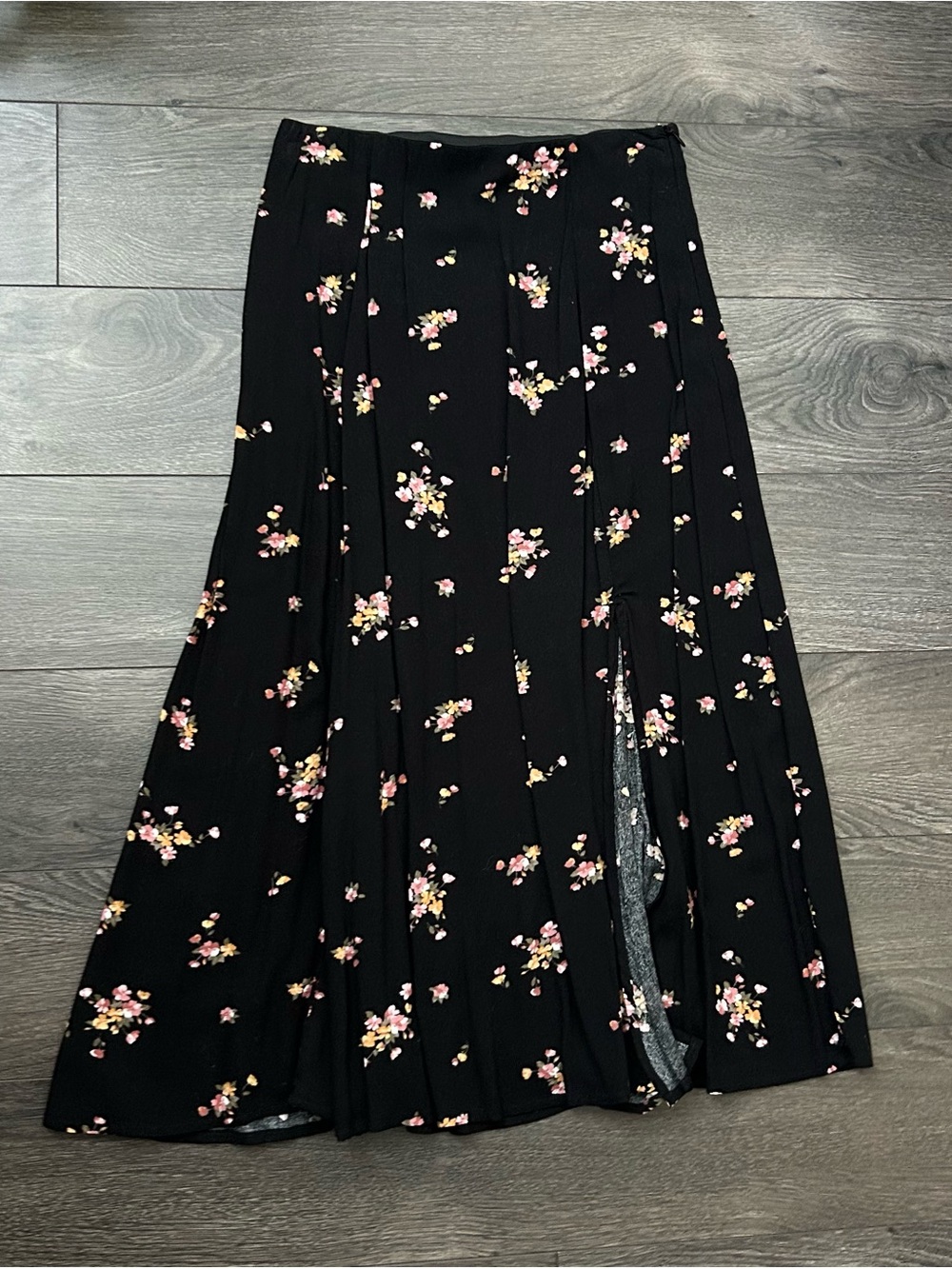 Floral Midi Skirt
